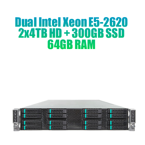 dual intel xeon e5 2620 dedicated server
